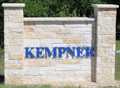 Kempner community sign